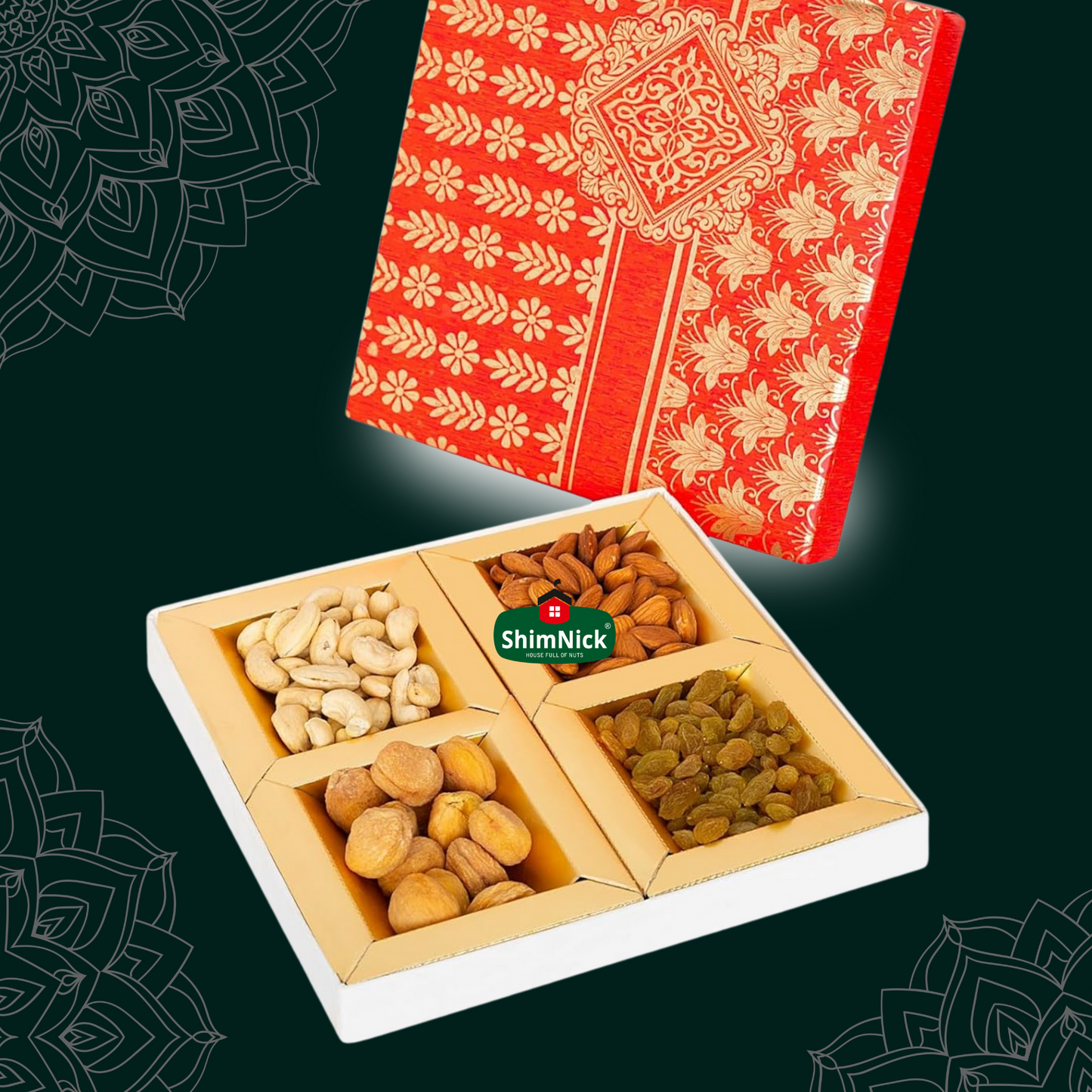 4-in-1 Dryfruit Gift Box
