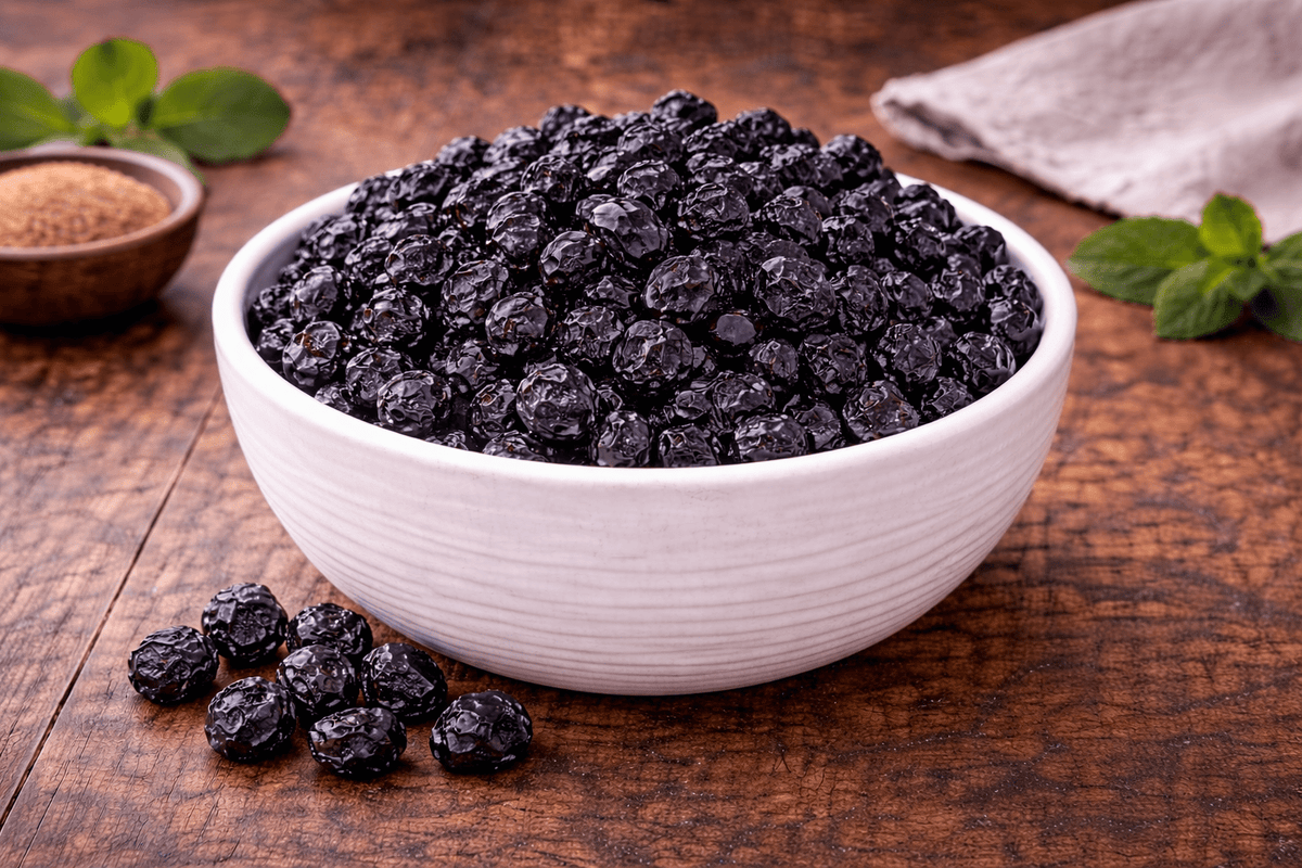 Dried Blue Berries