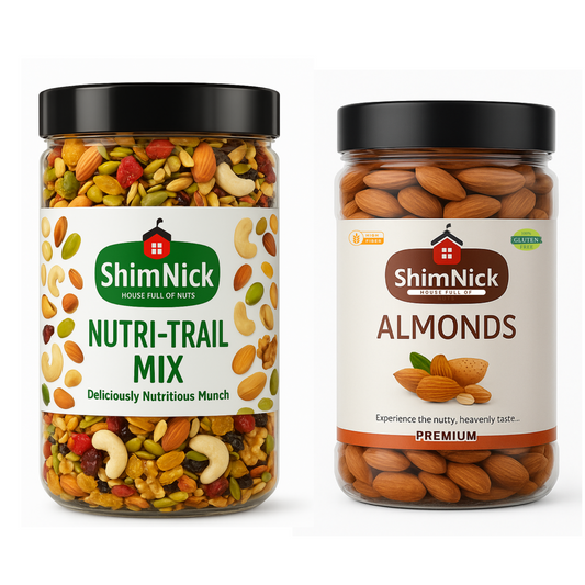 CALIFORNIA ALMONDS, NUTRI-TRAILMIX (250 GM EACH)