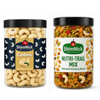 Dryfruit Mix and Cashews Combo Pack (250 Gms each) - Shimnick