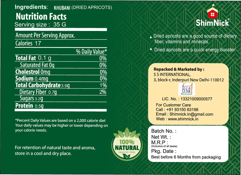 ShimNick Afghani Munakka - Shimnick