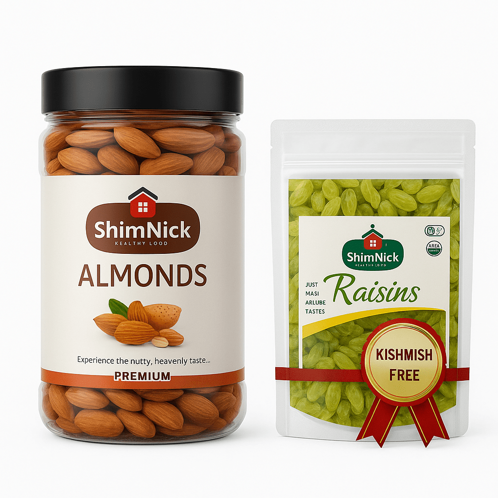 ShimNick California Almonds jar - Shimnick