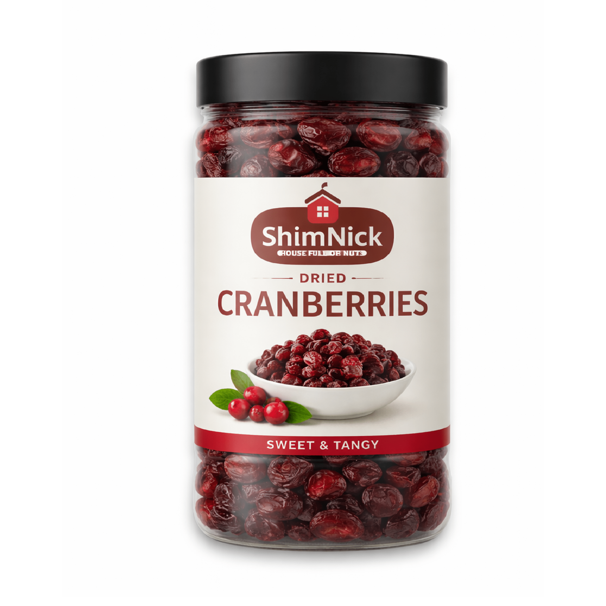 ShimNick Dried Cranberries (Pitted) - Shimnick
