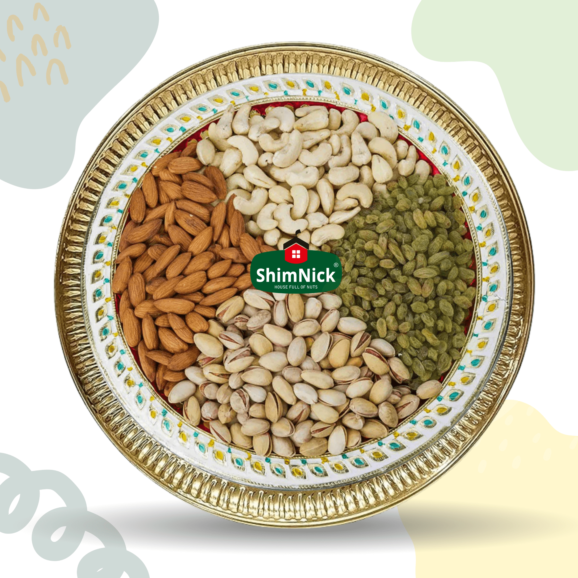 Shimnick Dryfruit Thaal - Shimnick