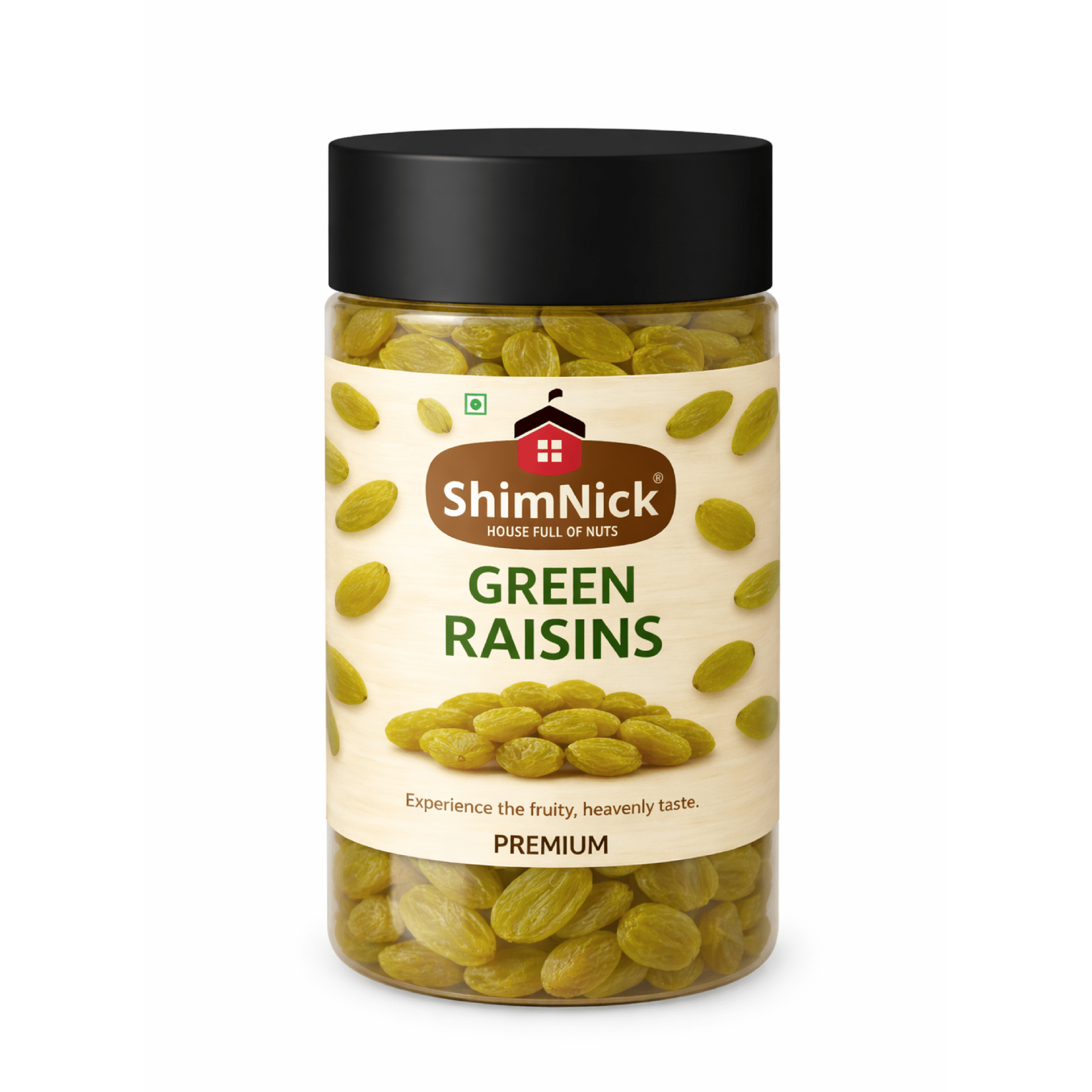 ShimNick Green Raisins Jar - Shimnick
