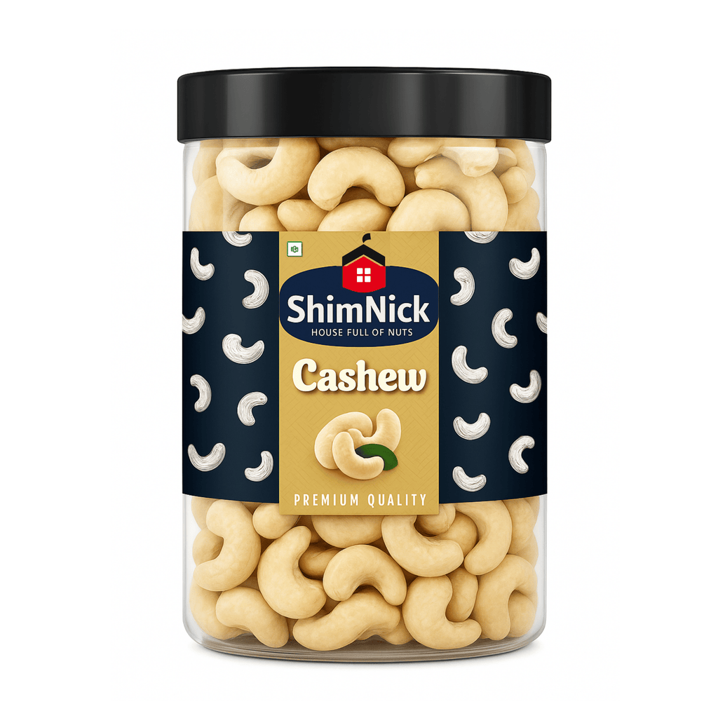 ShimNick Jumbo Cashews (Kaju) Jar - Shimnick
