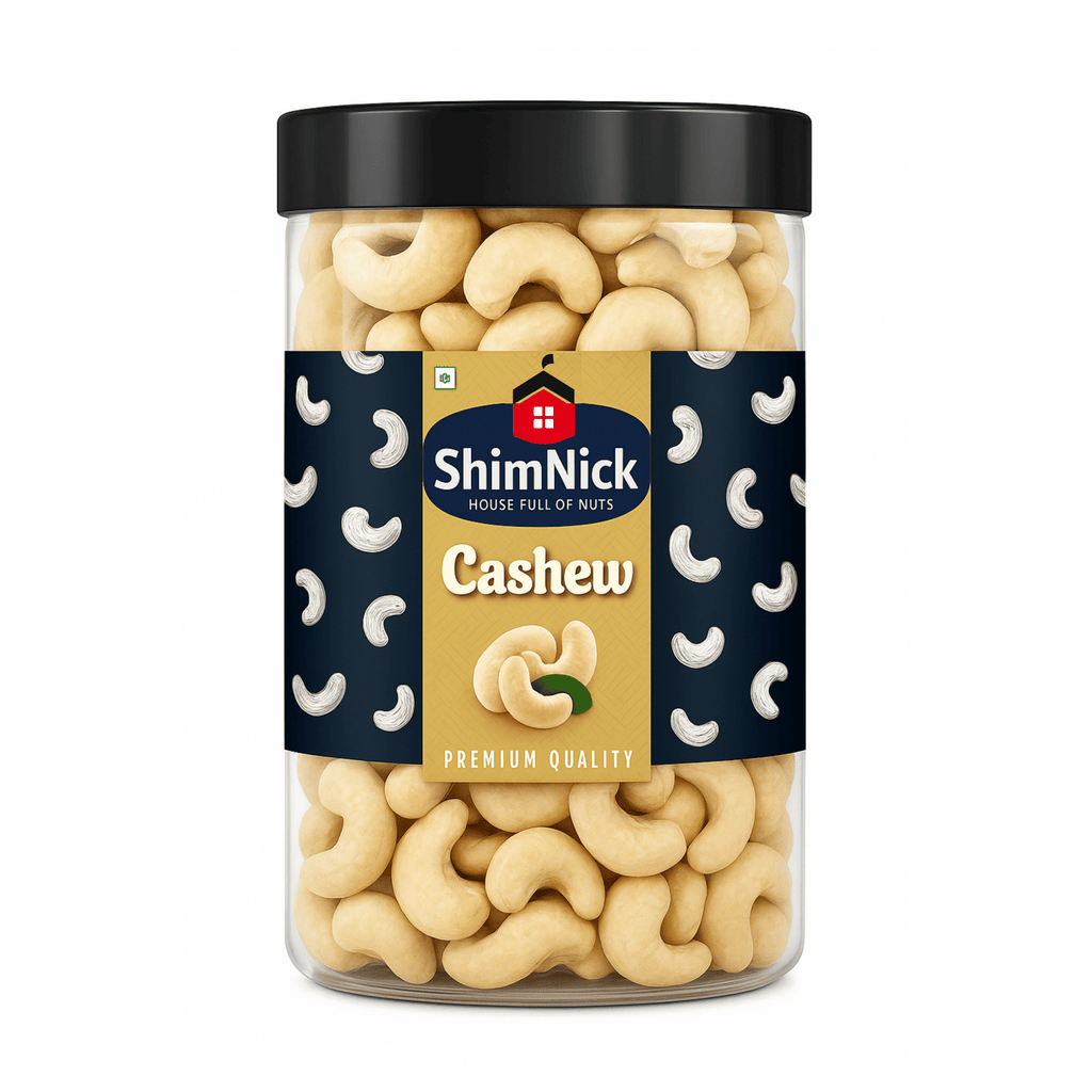 ShimNick Jumbo Cashews (Kaju) Jar - Shimnick