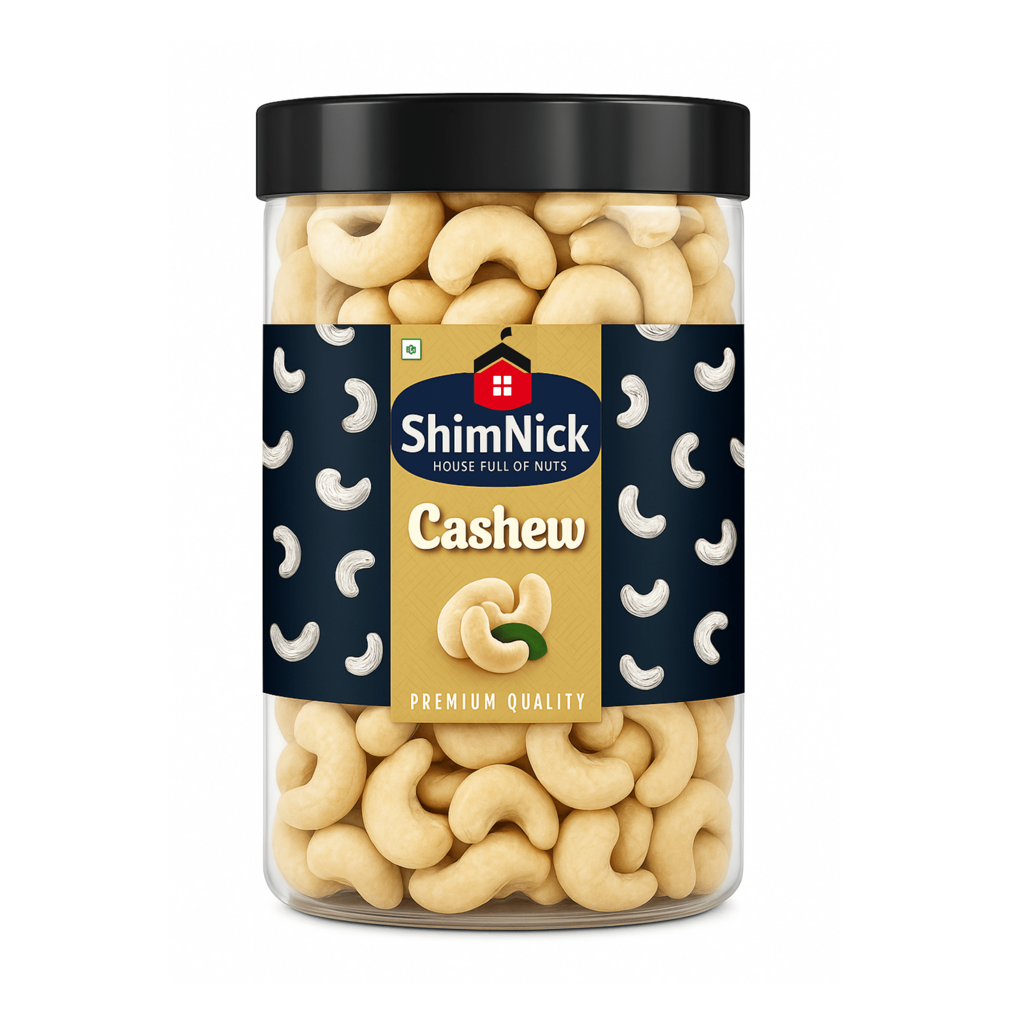 ShimNick Jumbo Cashews (Kaju) Jar - Shimnick