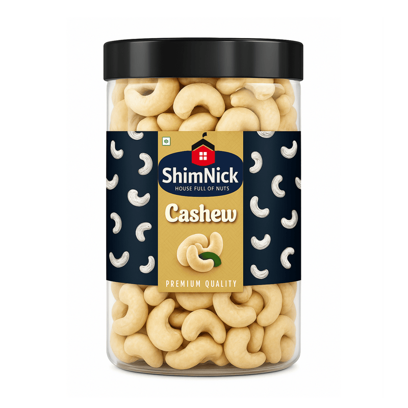 ShimNick Jumbo Cashews (Kaju) Jar - Shimnick