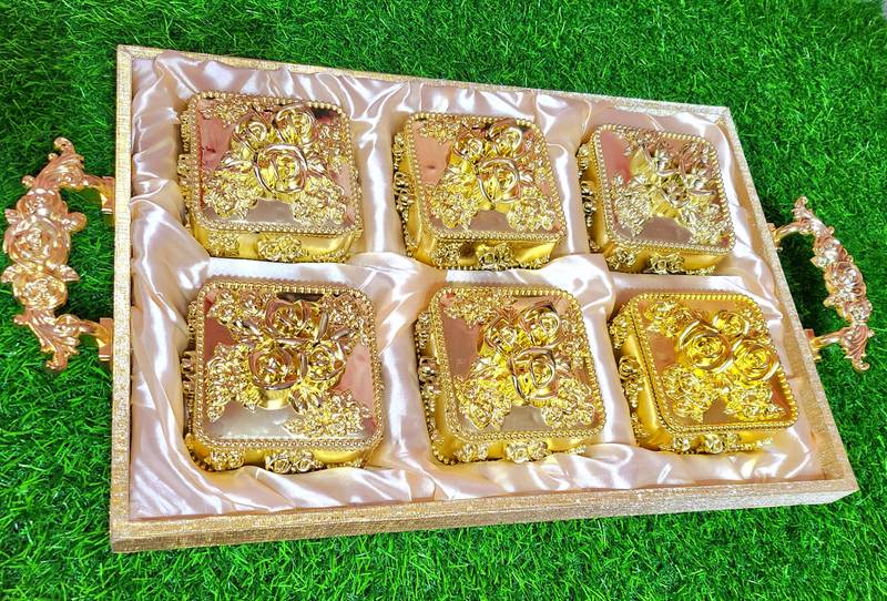 ShimNick Nawabi Dryfruit tray - Shimnick