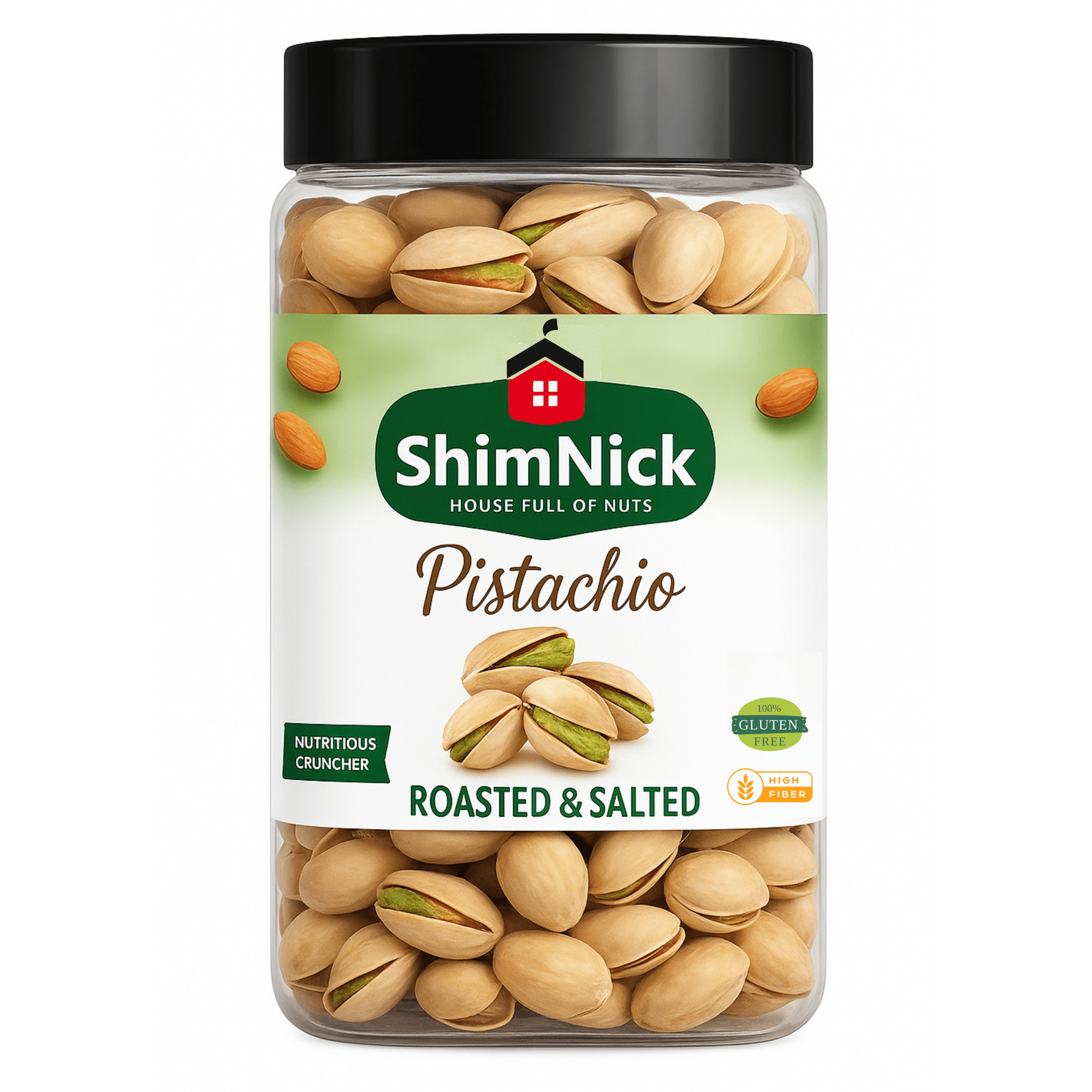 ShimNick Roasted Pistachios Jar - Shimnick