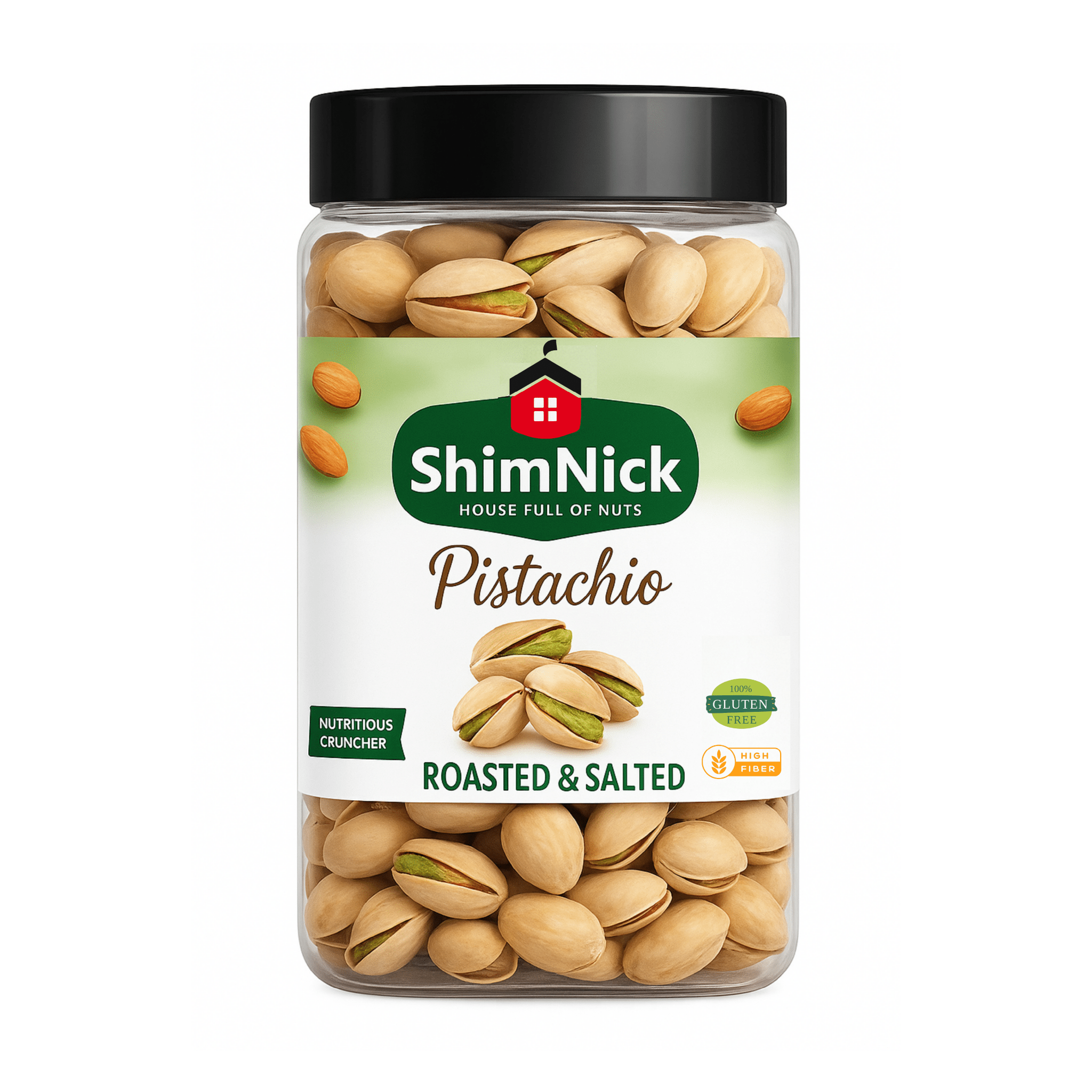 ShimNick Roasted Pistachios Jar - Shimnick