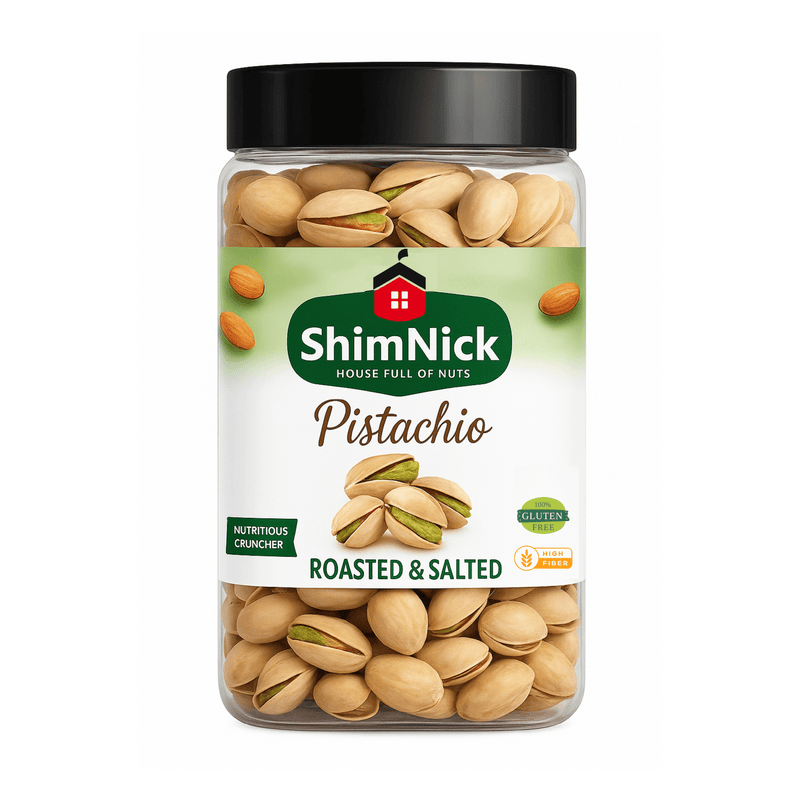 ShimNick Roasted Pistachios Jar - Shimnick